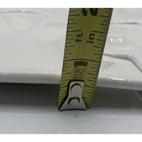 Vintage Syracuse China Set 4 Ceramic 5” X 6” Puzzle Piece Appetizer Plates USA - Picture 10 of 16